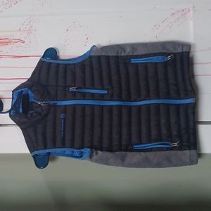 Free country blue vest
